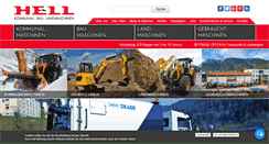 Desktop Screenshot of hell-landmaschinen.com